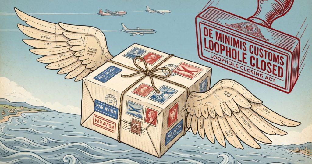 fast fashion shipping loopholes closed